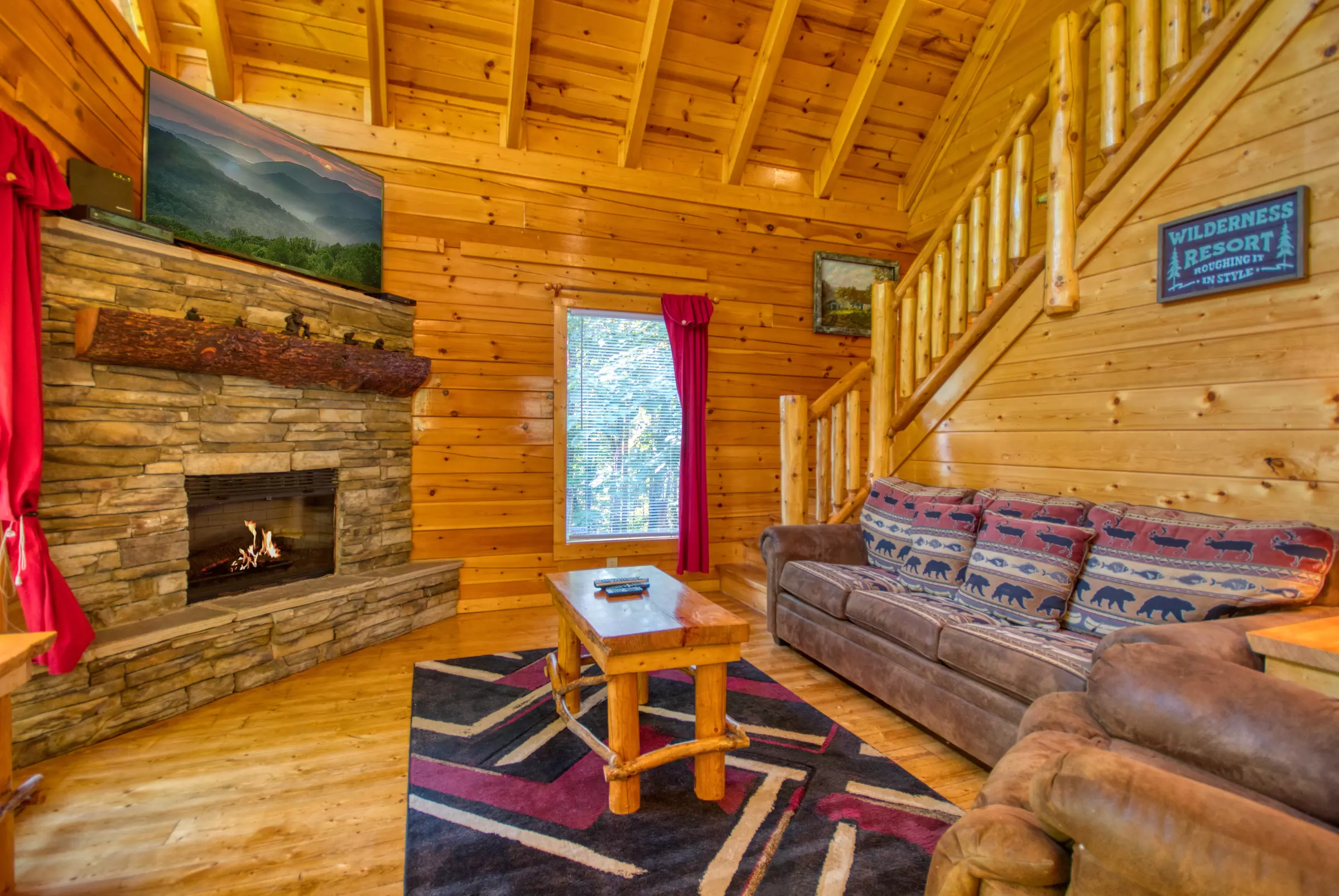 Sevierville Cabin Rental - A Mountain Paradise #295 - 2 bedroom