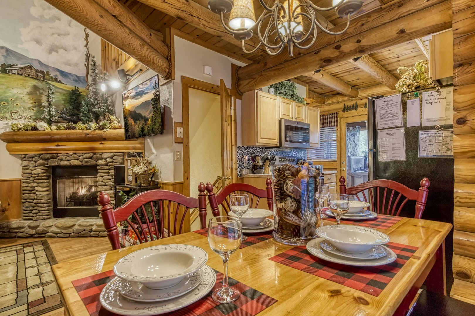 Pigeon Forge Cabin Rental - Lucky Logs #283 - 2 bedroom, image size:1620x1080