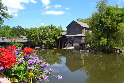 visiting the old mill is one of the great things to do in Pigeon Forge for couples