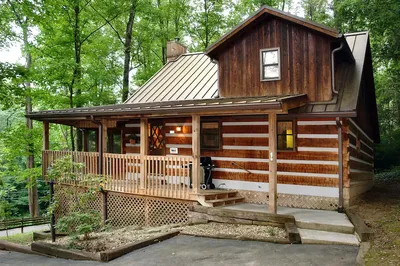cabin in the woods in the Smokies