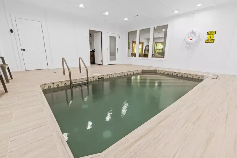 Pool Me Once indoor pool