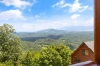 mountain view from Tennessee Treasure cabin