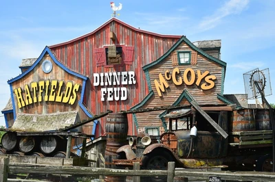 hatfield and mccoy dinner feud is one of the must-see Pigeon Forge shows