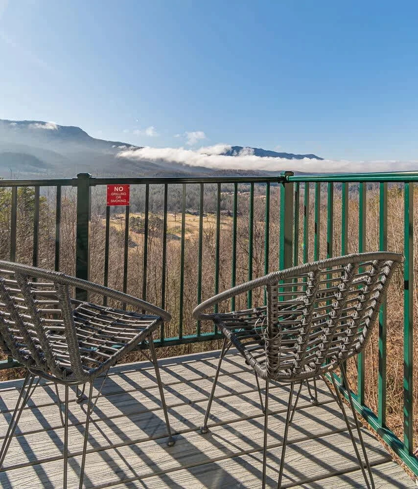 Unwind at the end of the day looking at the incredible view.