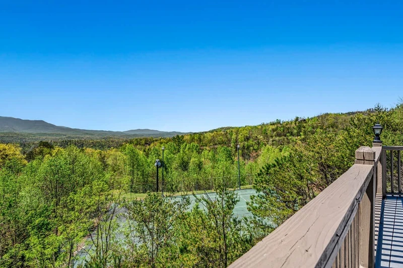 Shared Amenity - Sky-Deck View & Tennis Court