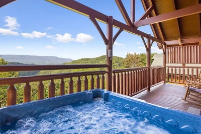 heavens view is one of the top Gatlinburg cabins with a mountain view