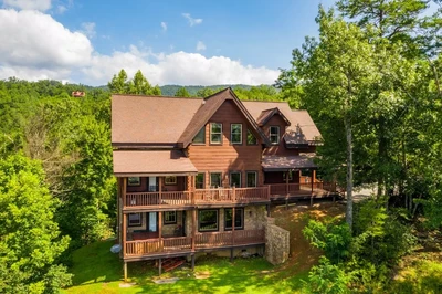 a grand view lodge is one of our secluded cabins in Gatlinburg