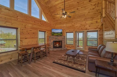 beyond views is one of our cheap cabin rentals in Pigeon Forge TN