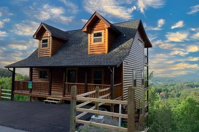 beyond views is one of our cheap cabin rentals in Pigeon Forge TN