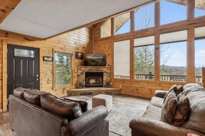 a smoky mountain dream is one of our pet friendly secluded cabins in Gatlinburg