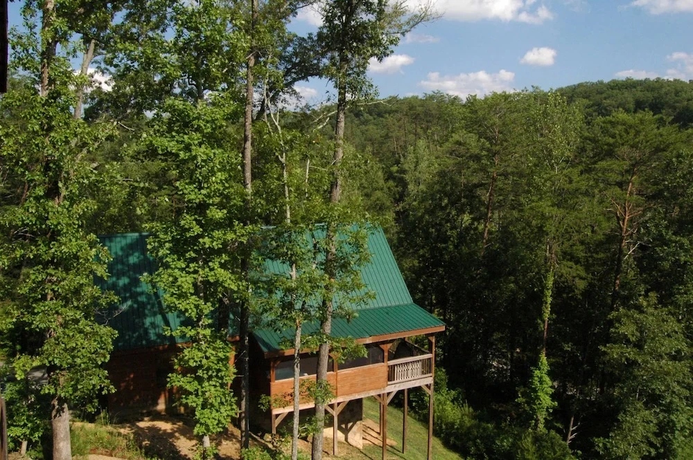 A Bear's Eye View is one of our pet friendly secluded cabins in Gatlinburg