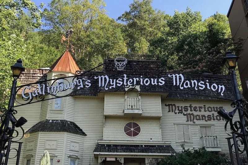 Gatlinburg's Mysterious Mansion is perfect for Halloween in Gatlinburg