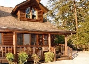 Lucky Logs log cabin rentals in Pigeon Forge TN