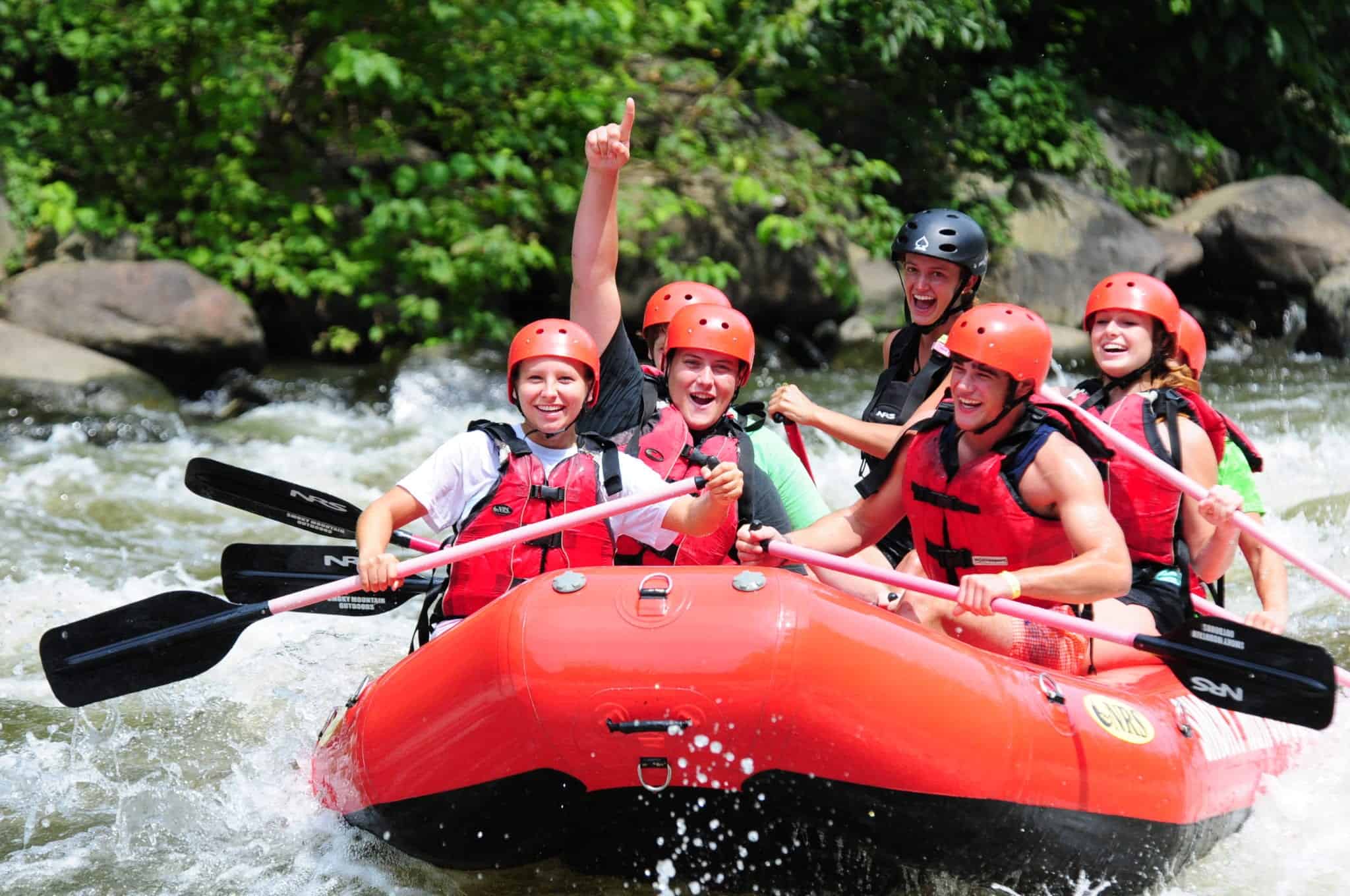 rafting with Smoky Mountain Outdoors