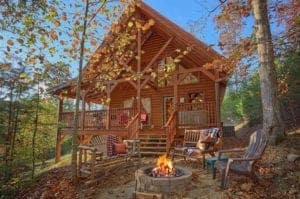 Wet Bear Paws cabin in Smoky Mountains