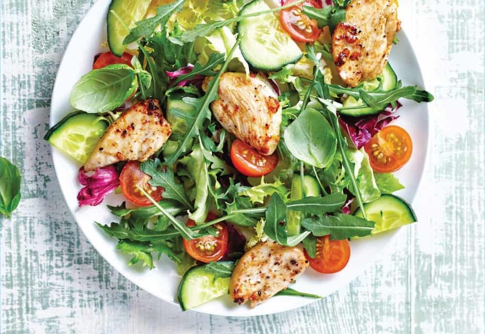 healthy chicken salad