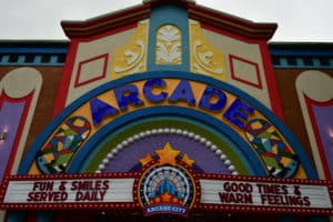 arcade city the island in pigeon forge